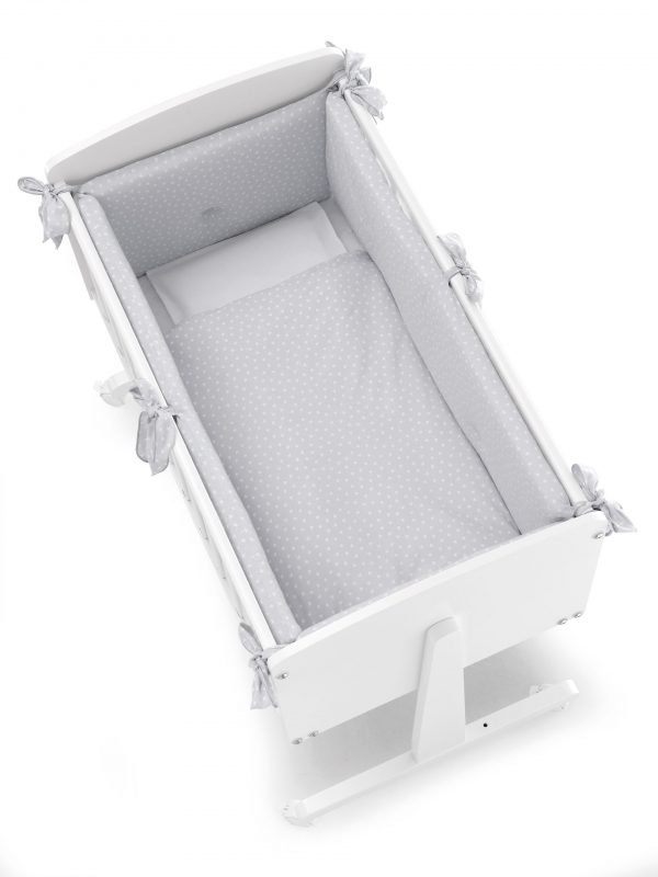 Postýlka k manželské posteli Ninna bílá - Image 12