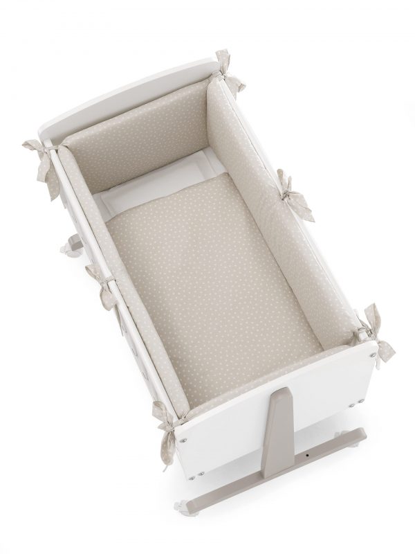 Postýlka k manželské posteli Ninna bílá - Image 11