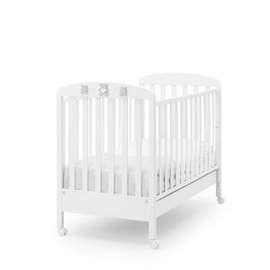 Postýlka Molly bílá/šedá